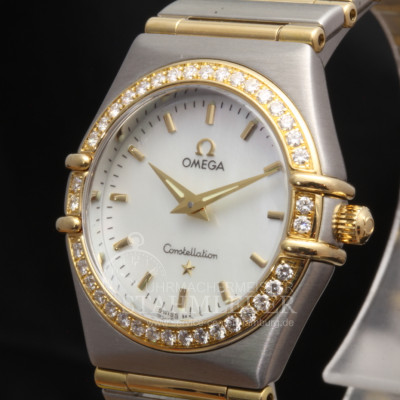 Zum Angebot: 'Omega Constellation Lady Gelbgold/Stahl 36 Diamanten' für 2.498,00 EUR